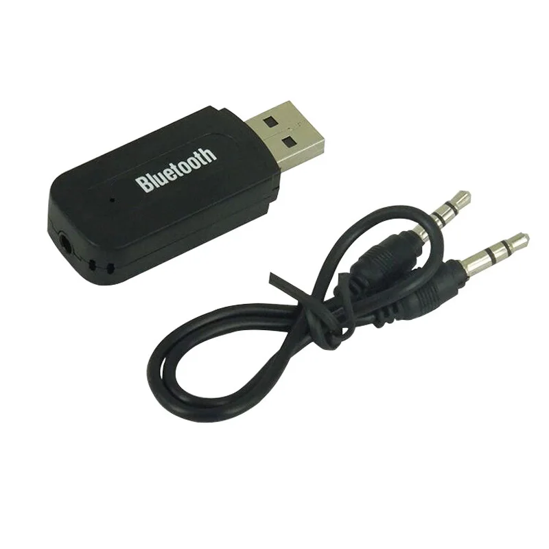 USB с одним выходом автомобильный Bluetooth вспомогательный аудиоресивер адаптер 3,5 мм аудио стерео музыкальный приемник для Android телефон стерео динамик