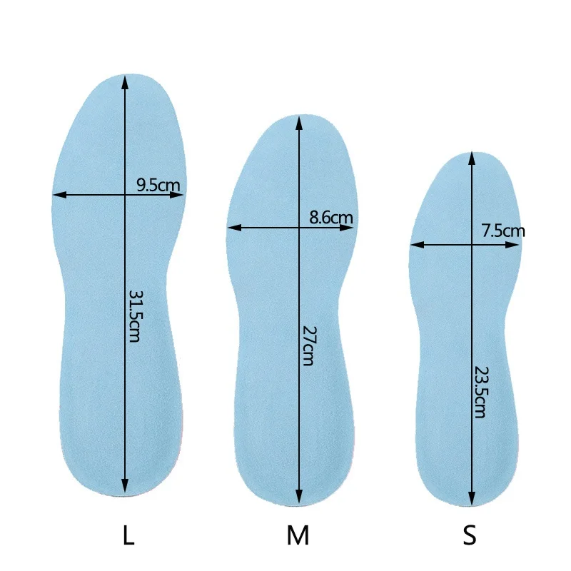 Sports Insoles Comfortable Foot Care Plantar Fasciitis Heel Spur Running Insoles Shock Absorption Pads Arch Orthopedic Insole