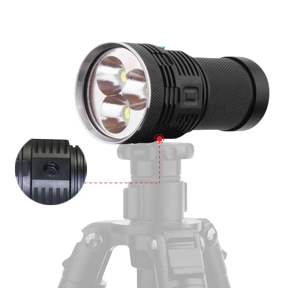 Xhp70 перезаряжаемый самый мощный фонарик 3 cree xhp70 фонарь большой дальности 18650