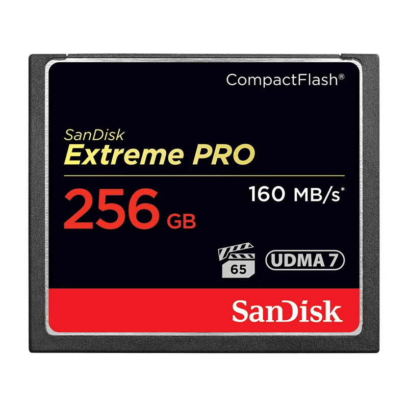 Карта памяти SanDisk Extreme Pro CF 16 ГБ 32 ГБ 64 Гб 128 ГБ 256 Гб CompactFlash 1067X160 Мб/с для богатых 4K и Full HD видео SDCFXPS