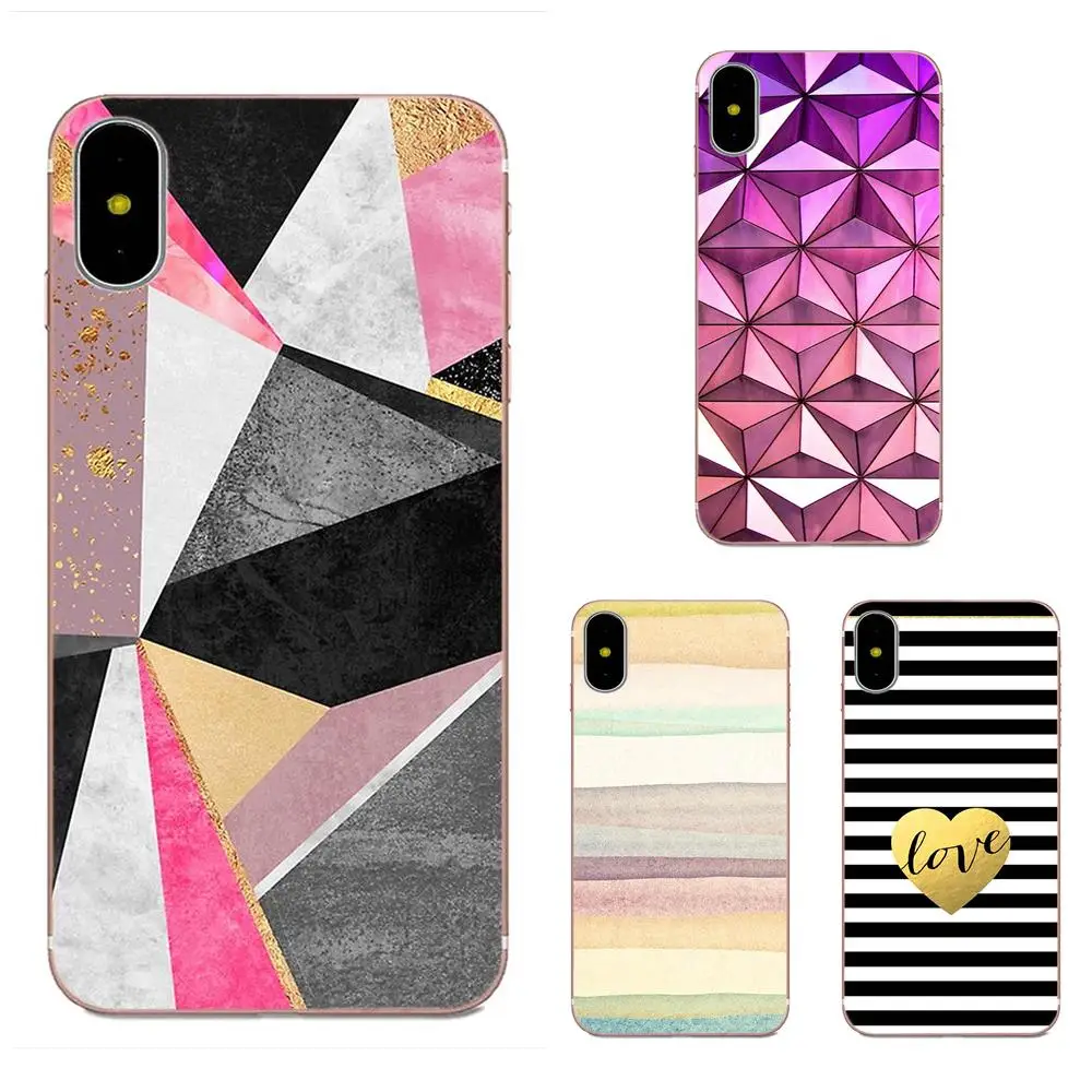 Colorful Moroccan Pink Purple Aqua Boss For Galaxy Grand Alpha G850 Core2 Prime S2 I9082 A3 A5 A7 On5 On7 2015 2016 2017 | Мобильные