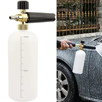 

Adjustable Pressure Washer 1 Liter Foam Pot Spray Cleaning Quick Release Foam Car Home Garden care wash parts #702