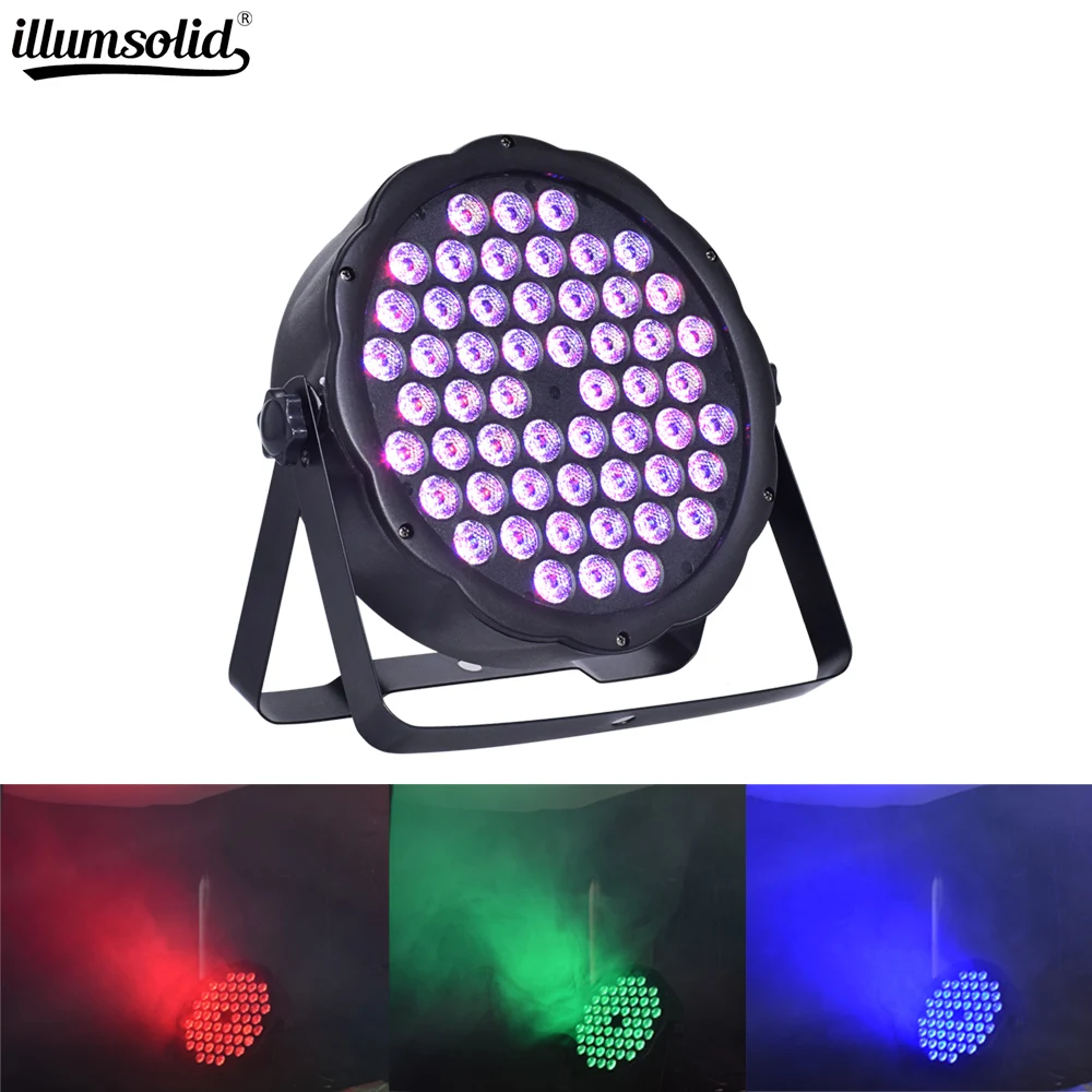 

54x3w led par dmx light lyre RGB 3in1 stage lighting for dj disco bar
