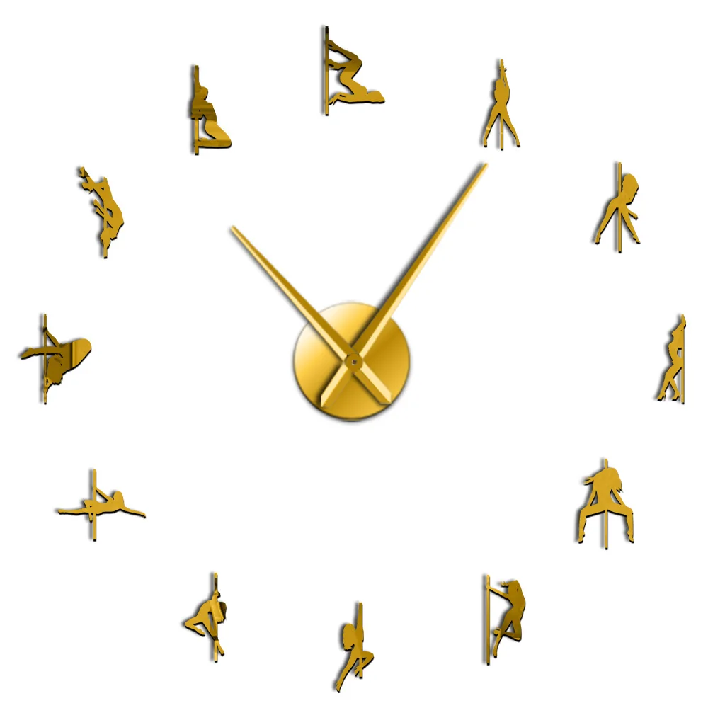 Timelike Orologio Da Parete Ballerina – Design Acrilico Silenzioso – Diametro 30 Cm – Regalo Originale