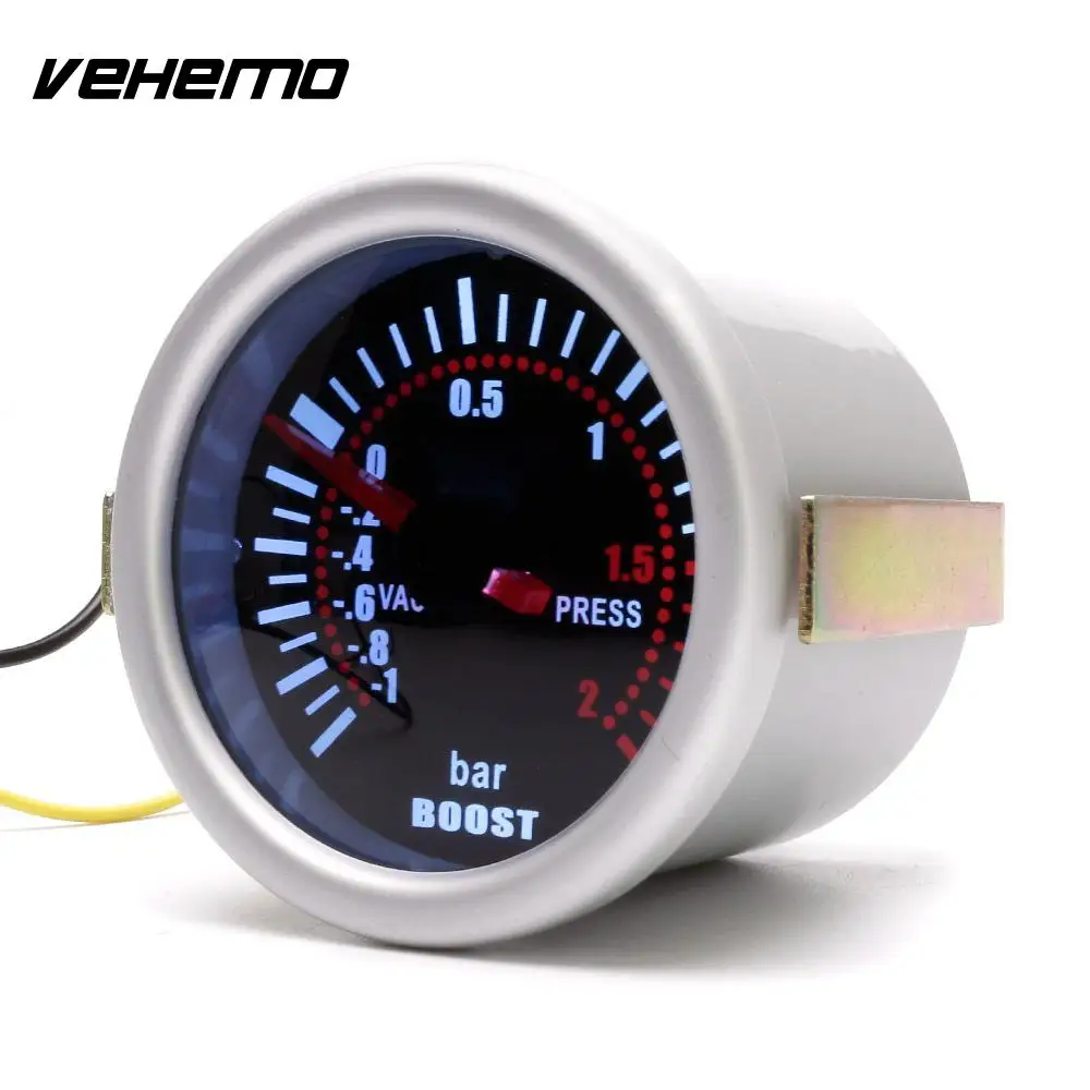 Vehemo автомобили модифицированный инструмент Мотометр двигатели Boost Gauge универсальный инструмент панель