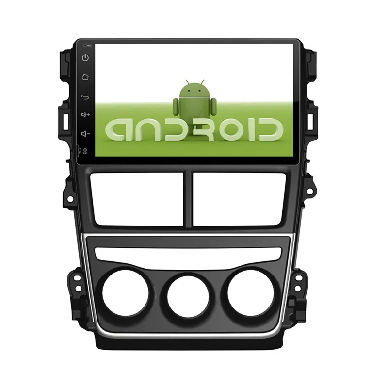 Clearance KLYDE 9" 2 Din Touch Screen Android 8.1 Car Radio 2+16GB For Toyota VIOS YARIS 2018 Car Audio Multimedia 1024*600 Car Stereo 0