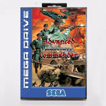 

Advanced Military Commander 16 bit MD Game Card With Retail Box For Sega Megadrive / Genesis