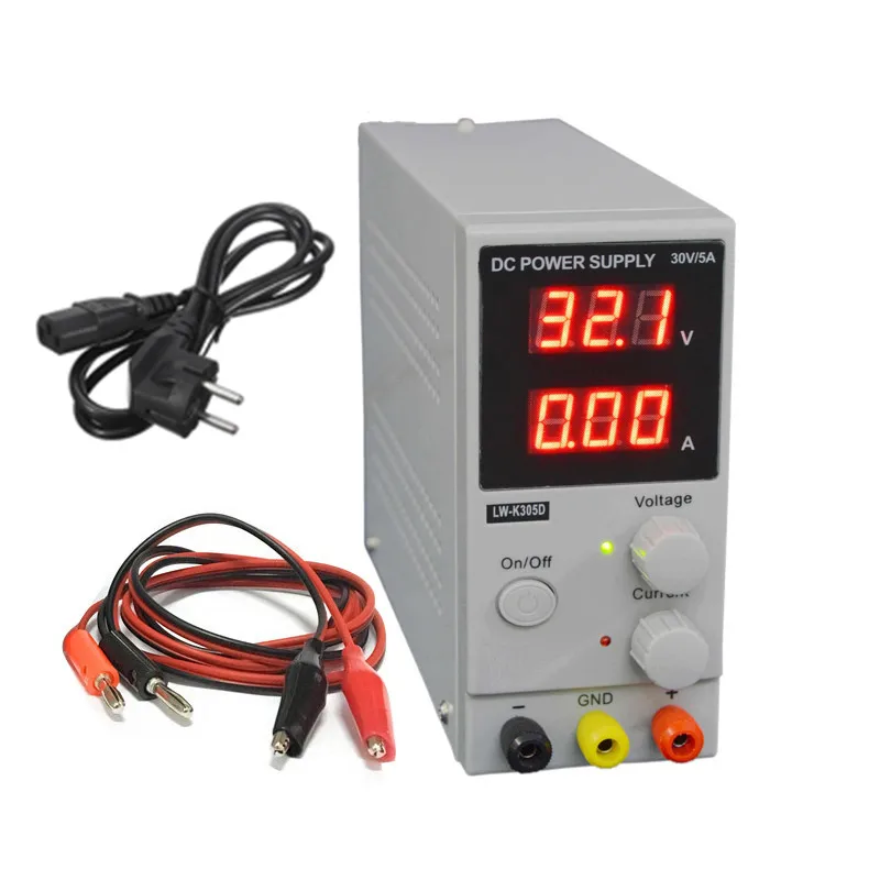 LW K305D DC Power Supply Adjustable Digital Lithium Battery Charging