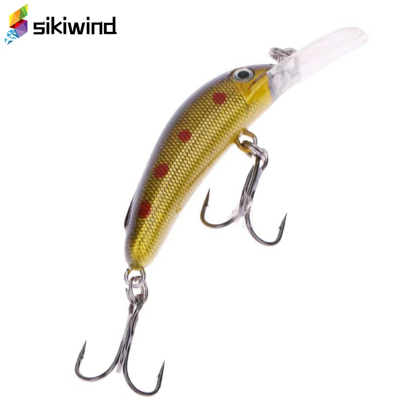 

3.5g/55mm 3D Eyes Hard Topwater Fishing Lure Floating Minnow Fishing Baits Wobbler Crankbait Artificial Bait Fishing Accessories