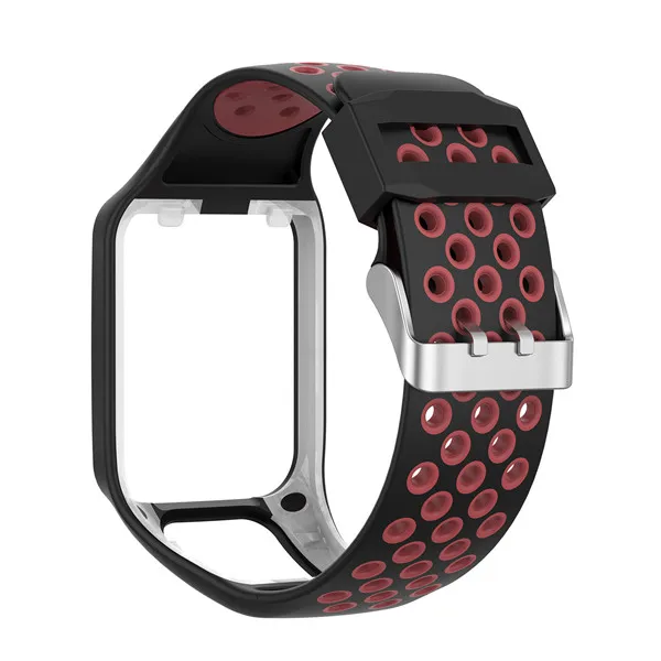 Сменные Силиконовые Мягкий браслет для spark runner2/3 Adventunrer golfer2 Ventilate двухцветные ремешок для спортивных часов 4,23 - Цвет: G
