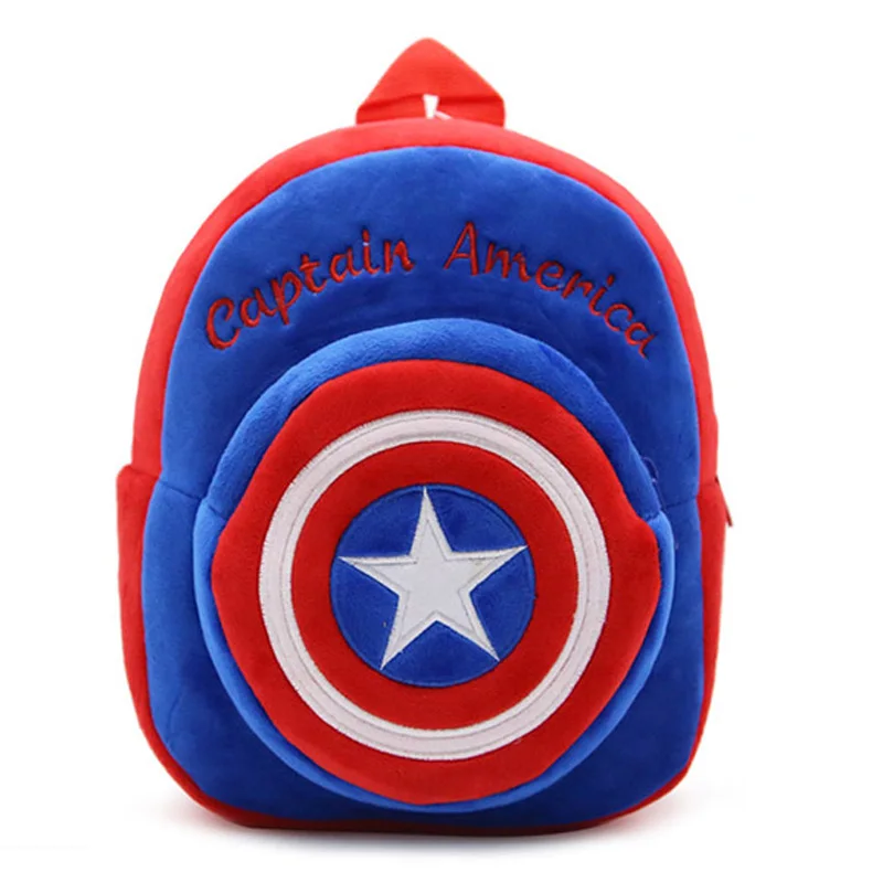 От 1 до 3 лет Пикачу Детский плюшевый рюкзак Мультяшные сумки 3D детские школьные сумки милая школьная сумка для детского сада подарок для девочек - Цвет: B