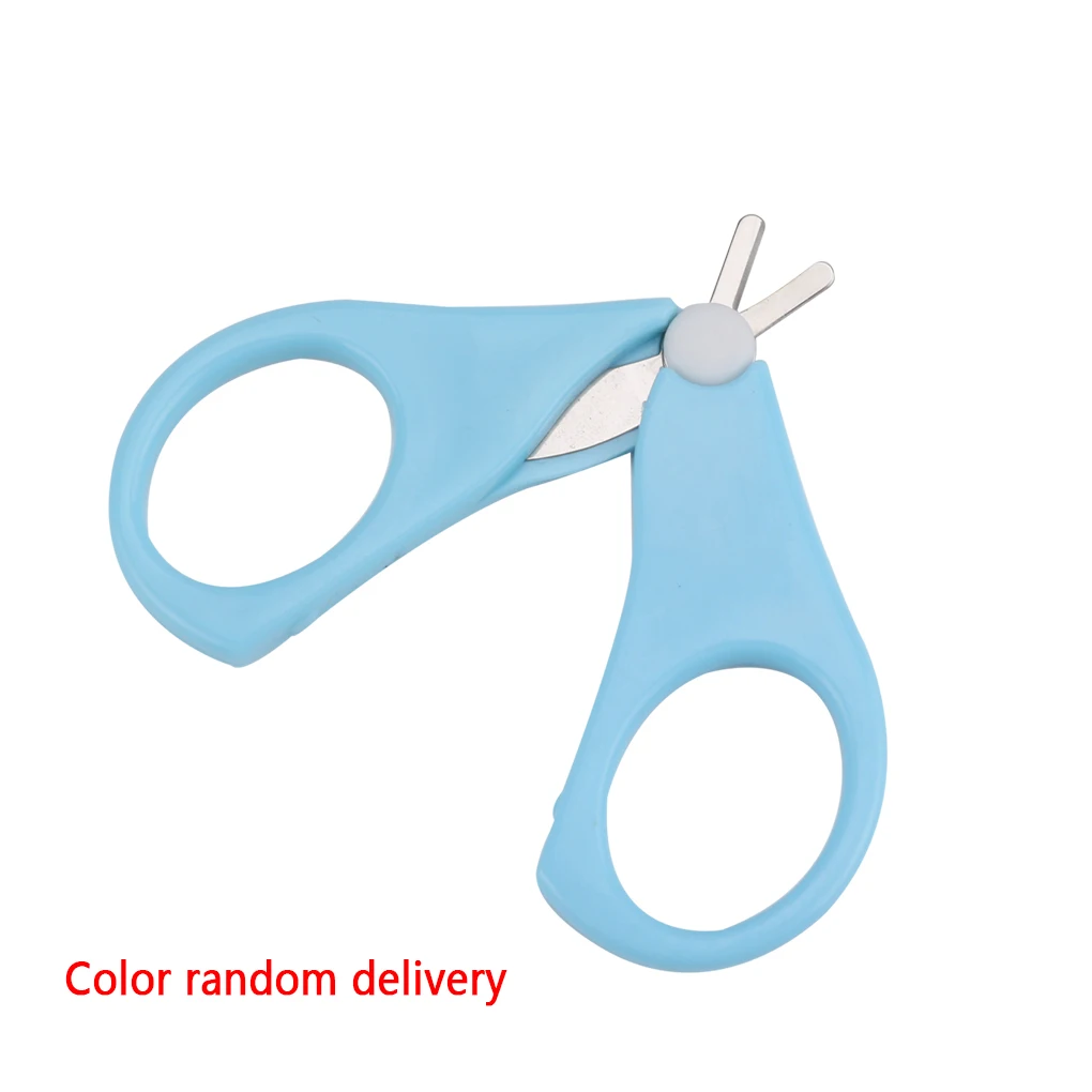 Безопасные кусачки для ногтей, ножницы, резак для новорожденных, удобный ежедневный детский инструмент для маникюра, ножницы для ногтей