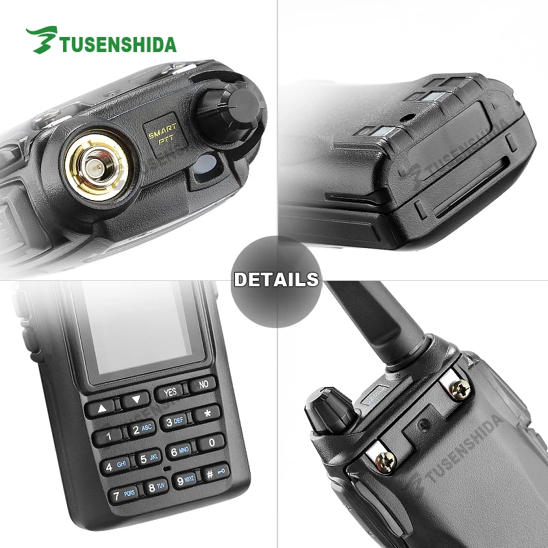 WCDMA GSM рация умный мобильный телефон радио ЖК дисплей TSSD TS W980 с GPS|talkie walkie|talkie