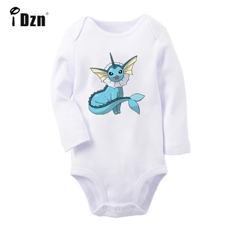 JaBaby968WC С покемоном Иви, семейный Jolteon vaporeon Espeon Flareon, дизайнерский комбинезон для новорожденных, комбинезон с длинными рукавами для малышей - Цвет: JaBaby968WC