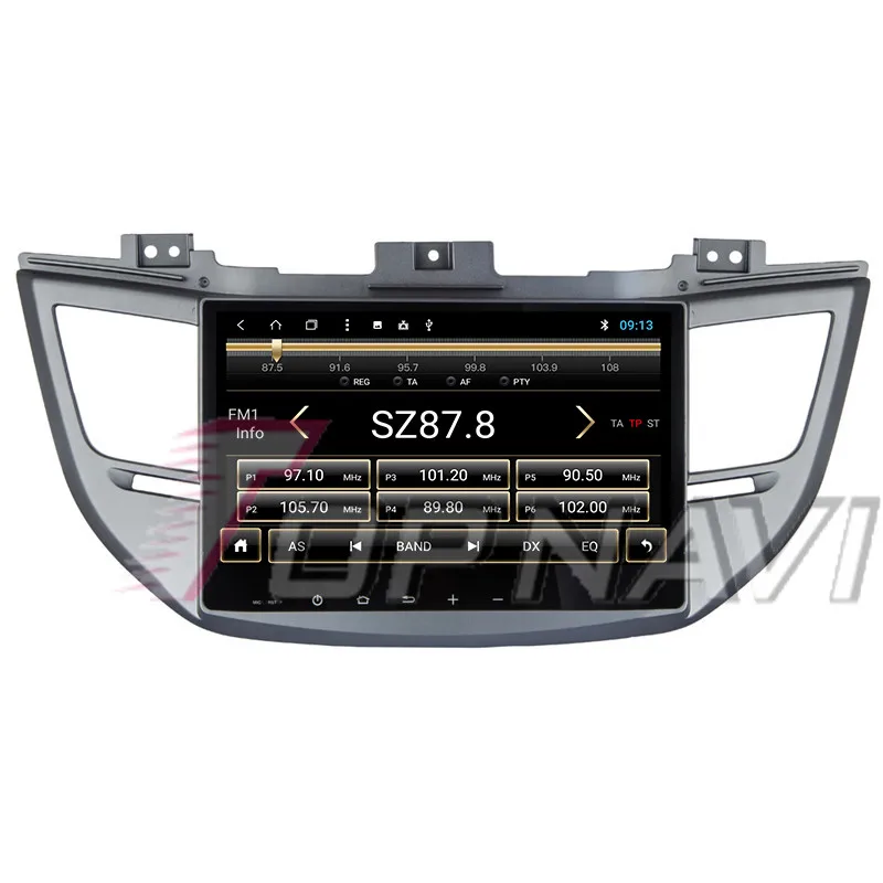 Автомобиль Стерео для hyundai Tucson gps навигации 10,1 ''Android 8,1 Topnavi ПК автомобиля мультимедийные плееры Octa core
