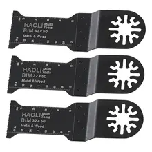 3 pcs lengthen Bi-metal Oscillating Multi tools Saw Blades fit for Multimaster power tool accessories as Fein,Dremel etc