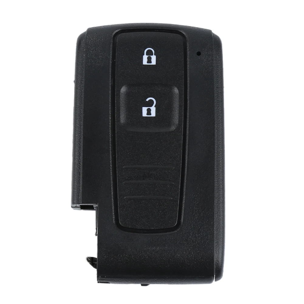 Сменный ключ для Toyota PRIUS 2004-2009 COROLLA VERSO, 2 кнопки, Автомобильный складной чехол для дистанционного ключа, чехол, брелок, автомобильные аксессуары, Автомобильный ключ - Цвет: Черный