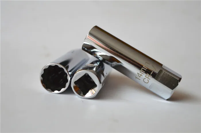 Высокопрочный Магнитный Свеча зажигания торцевой ключ 3/8 16 мм 14 мм Свеча зажигания магнитный инструмент для удаления
