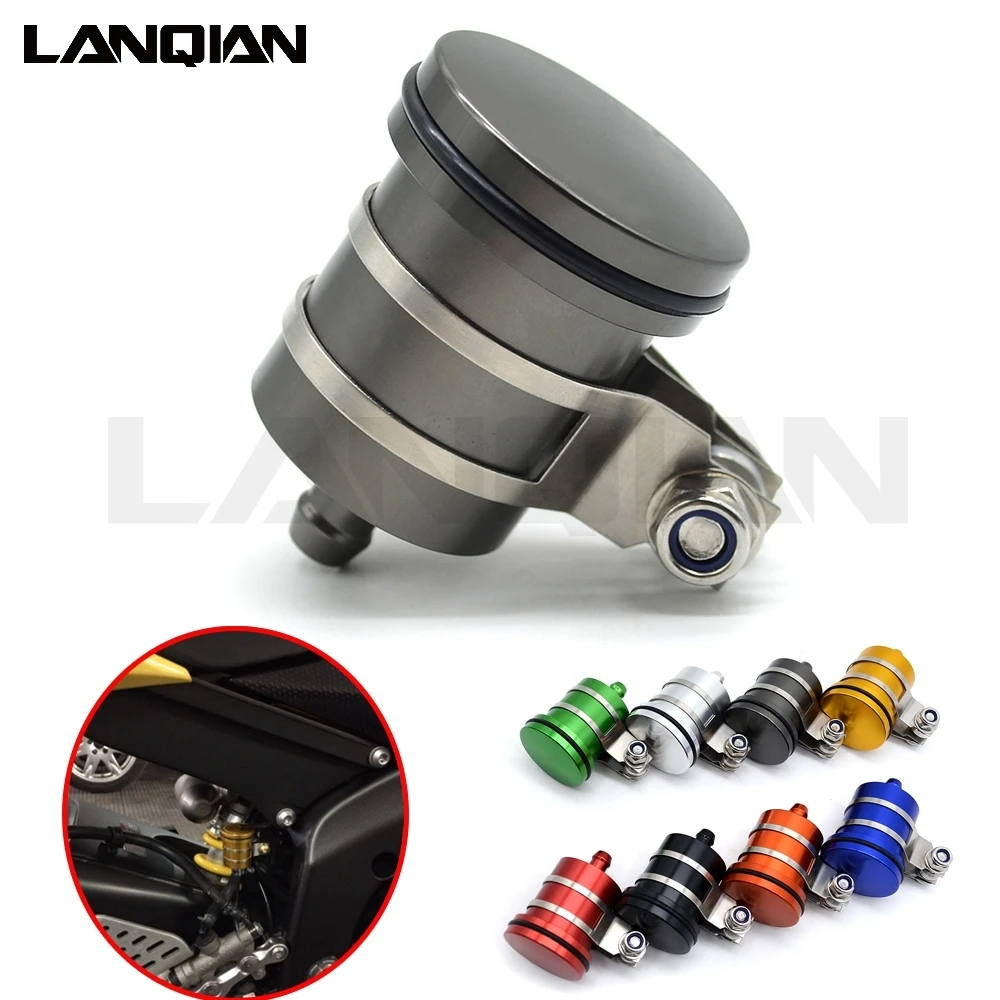 Universal Cnc Motorcycle Rear Brake Fluid Reservoir Clutch Tank Oil