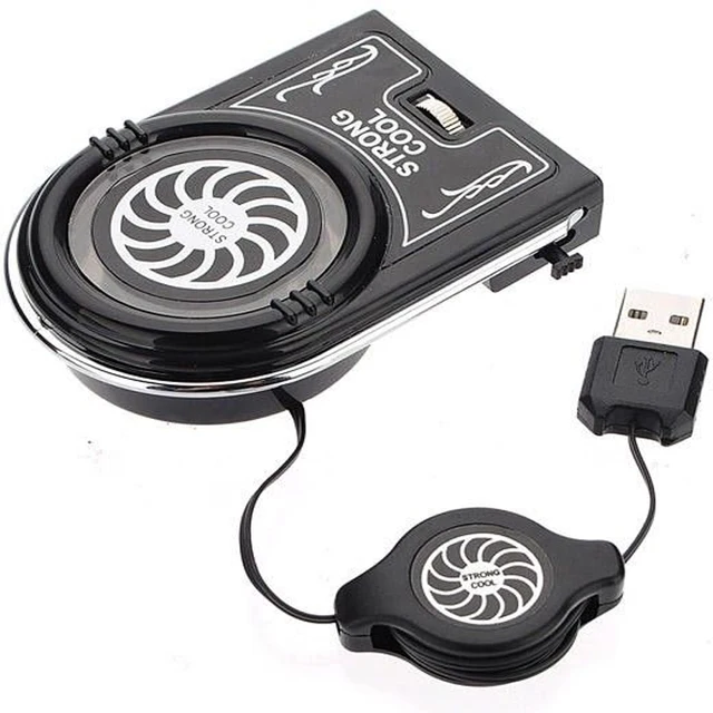 Mini Vacuum USB Cooler Strong Cool Air Extract Notebook Laptop Cooling Fan Pad for Laptop Notebook USB Gadget 3
