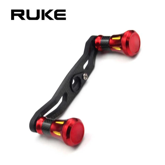 Cheap Ruke Carbon Fiber Fishing Reel Handle for Baitcasting Fishing Reel Rocker, Size 8x5mm or 7x4mm for Abu Daiwa and Shimano Cheap Ruke Carbon Fiber Fishing Reel Handle for Baitcasting Fishing Reel Rocker, Size 8x5mm or 7x4mm for Abu Daiwa and Shimano