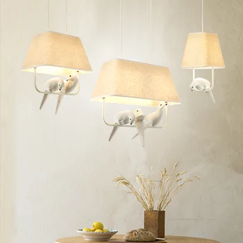 

French chandelier chandeliers living room ceiling chandeliers fabric chandelier lighting bedroom LED lights decoration lamp