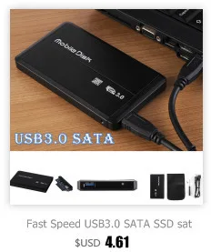 USB 3,0 HDD жесткий диск Внешний корпус 2,5 дюймов SATA жесткий диск disco Дуро экстерно диск hdd caddy для Windows/Mac os