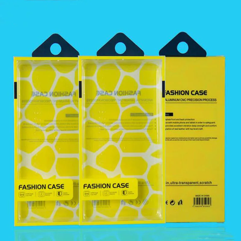 

Universal Mobile Phone PVC Package Box Retail Packaging Box For mobile phone shell iphone 7 6 6plus case 20pcs/lot free post