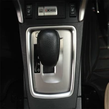 WELKINRY крышка автомобиля для Subaru Forester SJ 2013 ABS chrome stick шестерни сдвиг уровня база пьедестал отделкой