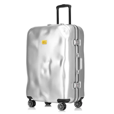 

KAWEIDA Aluminium Frame Travel Bag Women Vintage Trolley 20'24;28 inchRolling Luggage Spinner Men Carry On Suitcases Wheel
