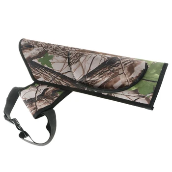 

Archery Arrow Quiver Hip Back Bag with Pocket For Hunting Target Practice Storage Archery Accesories