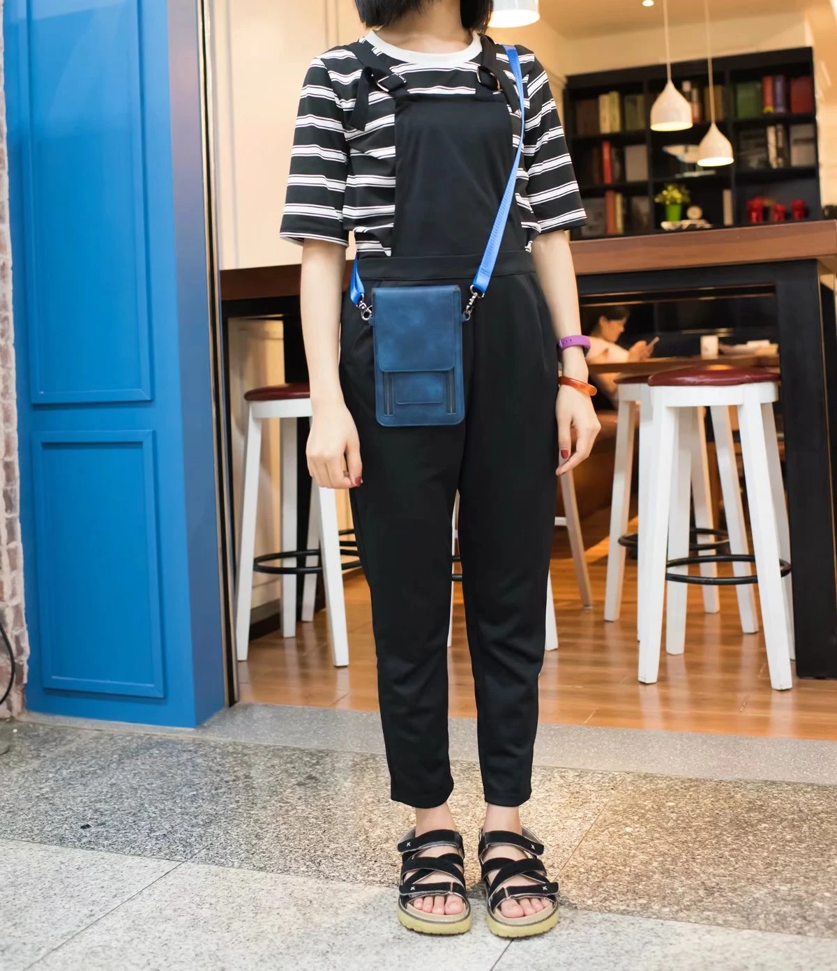 Bestoffer2U PU Leather Case For iPhone 4 5 SE 5S 6 6s 7 Plus 6.3 Below Zipper Double Pocket Bag With Card Slots Belt Holster (25).jpg