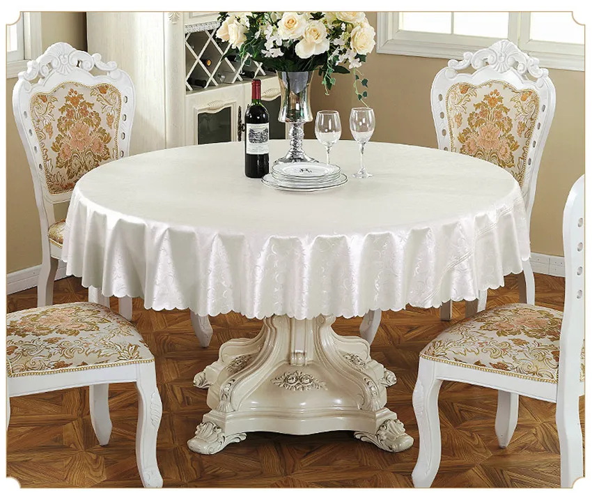  2019 European luxury waterproof Table cloth for kitchen Dinning Decor Party Wedding decoration Tabl