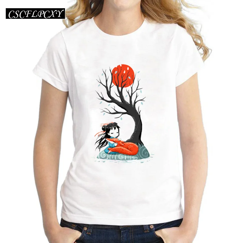 Girl-and-a-Fox-women-printing-t-shirt-short-sleeve-slim-casual-basic-tops-fashion-Freemind.jpg_640x640