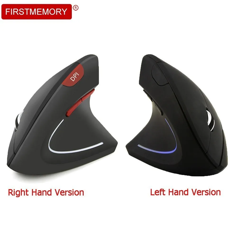 

Wireless Vertical Mouse Ergonomic Right/Left Hand Gaming Mice USB Optical Computer 5D Mause Gamer With Mouse Pad for PC Laptop