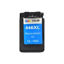 LuoCai uyumlu mürekkep Canon için kartuş cl446 Canon PIXMA MX494 MG 2440 2540 2940 MX494 IP2840 yazıcılar CL 446 CL-446