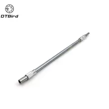 1/" шестигранный хвостовик 300 мм гибкий стержень отвёртки биты удлинительная Отвертка Держатель Бит соединение звено для электроники дрель DT6