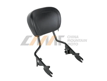 

Sissy Bar Passenger Backrest case for Harley Touring Street Glide Road King 2009-2017