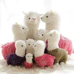 Милая плюшевая Alpacasso игрушка мягкие Животные куклы-альпаки Kawaii лама пакос с персонажами из мультфильмов, детские куклы, 20/35/45 см