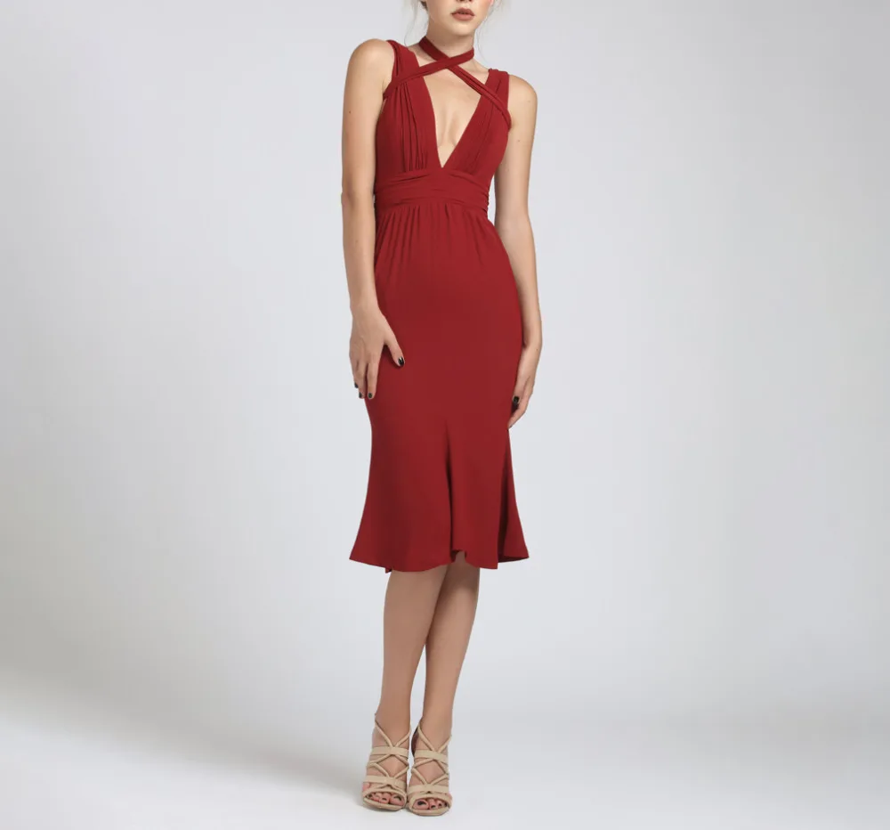 DARLA DRESS WINE-2 