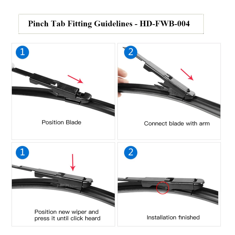 Wiper Blades for BMW 5 Series E39 E60 E61 F07 F10 F11 520i 523i 525i 528i 530i 535i 540i 518d