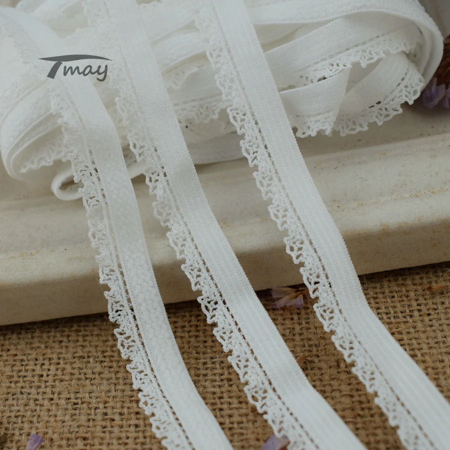 1353 белый цвет резинки 8 ярдов/партия штаны ручной работы украшения волос сетка отделка шнурки нейлон одежды ленты Свадебные стрейч