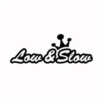 

Slow Car Sticker 3D Waterproof Vinyl Car Wrap For Auto Products Letter Motorcycle Accessories Styling Low And Slow Sticker Decal