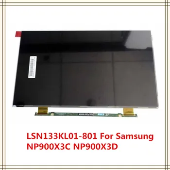 

Free shipping 13.3" Slim LCD Screen LSN133KL01-801 For Samsung NP900X3C NP900X3D Monitor Display Replacement
