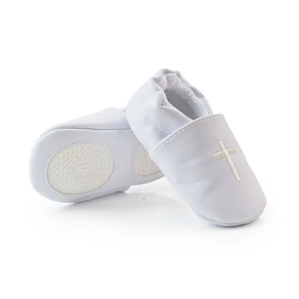 

2017 New Baby Boy Girl Cross Baptism Christening Shoes Church Soft Sole Leather Shoes