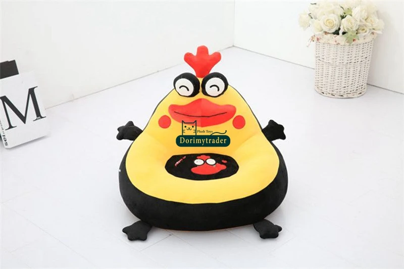 Dorimytrader New Pop Animals Plush Sofa Leisure Tatami Carpet Big Soft Lovely Hippo Tiger Duck Dog Chick Penguin Stuffed Anime Toys 200cm X 100cm Home Decoration Gift  DY61696(15)_1