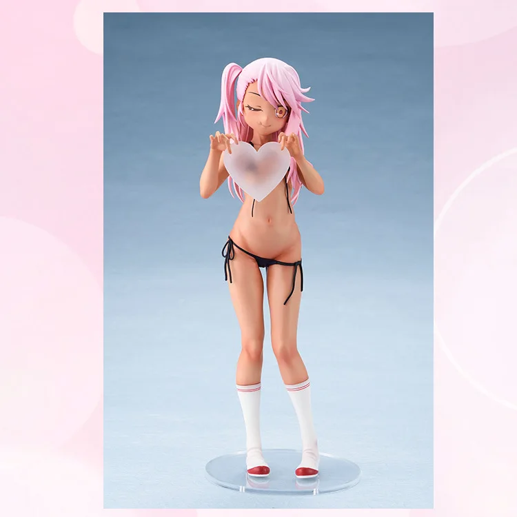 Tanie 21cm Puella Magi Madoka Magica illya i chloe Sexy Anime figurka kolekcja pcv zabawki modele brinquedos na prezent na boże narodzenie