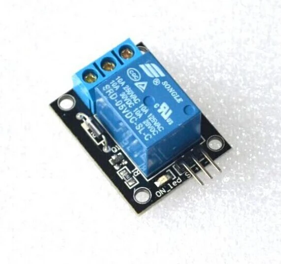 10 шт./лот 1-канальный релейный модуль 5 в KY-019 для Arduino | Электронные компоненты и