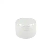 20шт 100 г полипропиленовая баночка для крема с Внутренняя крышка пустой косметический контейнер Diy Образец банки прозрачная; Нейл-арт баночки с блеском