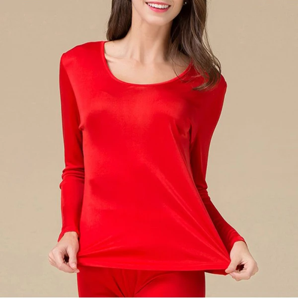 silk-knit-women-long-johns-top-red-f